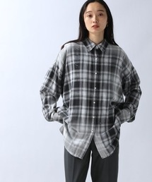 JEANASIS | グランジチェックBIGシャツ/975249(シャツ/ブラウス)