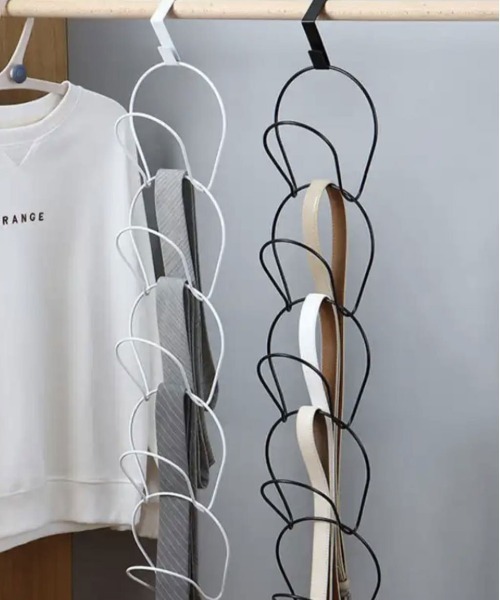 Port（ポート）の「【 5個付き 】帽子 収納 ラック / マルチ収納 / 壁掛け収納 / コレクションラック（収納グッズ・レディース・ブラック/ホワイト・FREE）」の14枚目の写真