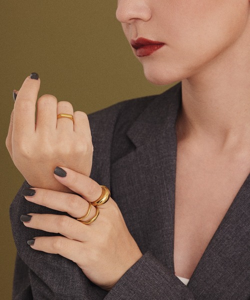 CENE（セネ）の「【CENE】セネ/カーブリング（リング・レディース・ゴールド/シルバー・#9/#13/#11/#15/#7）」の19枚目の写真