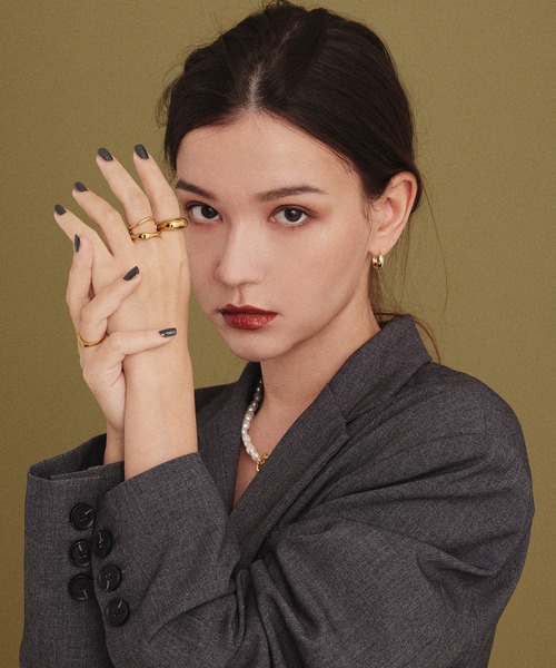 CENE（セネ）の「【CENE】セネ/ネジレリング（リング・レディース・ゴールド/シルバー・#11/#13/#9/#14）」の8枚目の写真