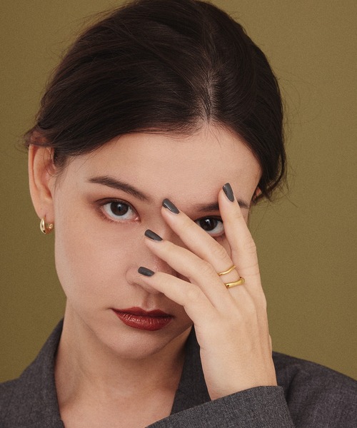 CENE（セネ）の「【CENE】セネ/ネジレリング（リング・レディース・ゴールド/シルバー・#11/#13/#9/#14）」の4枚目の写真