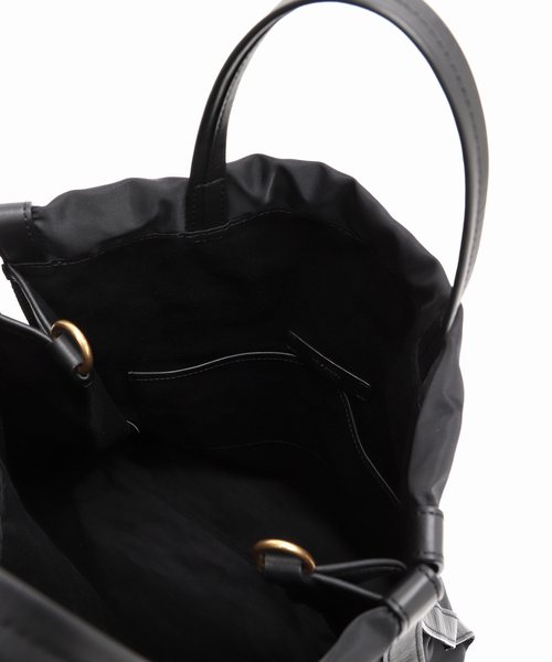 U by SPICK&SPAN（ユーバイスピックアンドスパン）の「≪追加≫【ORSETTO/オルセット】 ナイロン2wayトートバッグ2（トートバッグ・レディース・ブラック・FREE）」の18枚目の写真