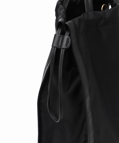 U by SPICK&SPAN（ユーバイスピックアンドスパン）の「≪追加≫【ORSETTO/オルセット】 ナイロン2wayトートバッグ2（トートバッグ・レディース・ブラック・FREE）」の19枚目の写真