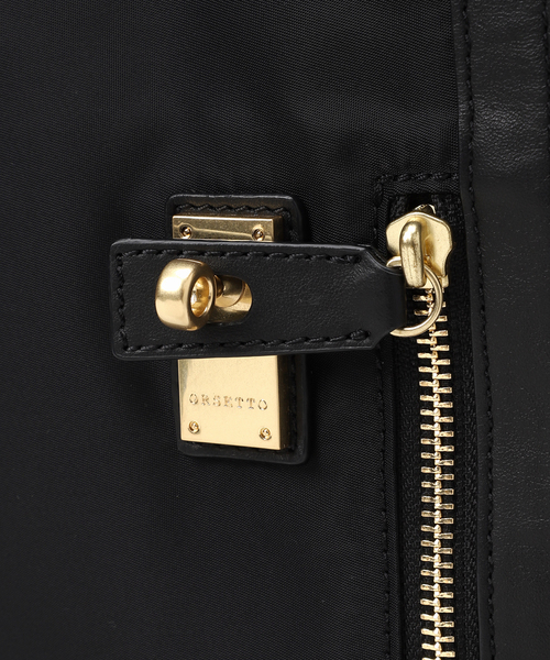 U by SPICK&SPAN（ユーバイスピックアンドスパン）の「≪追加≫【ORSETTO/オルセット】 ナイロン2wayトートバッグ2（トートバッグ・レディース・ブラック・FREE）」の22枚目の写真