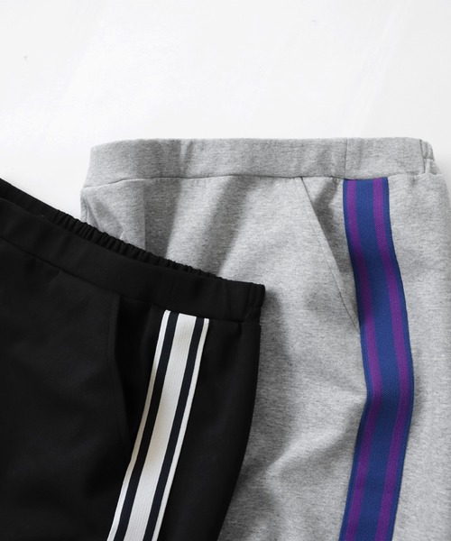 antiqua（アンティカ）の「サイドラインタイトスカート（スカート・レディース・ブラック/グレー・FREE）」の16枚目の写真