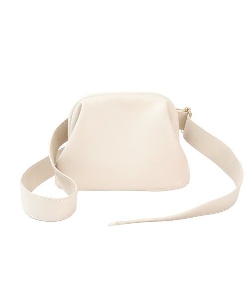 titivate（ティティベイト）の「がま口ショルダーバッグ（ショルダーバッグ・レディース・ブラック/ホワイト・FREE）」の3枚目の写真