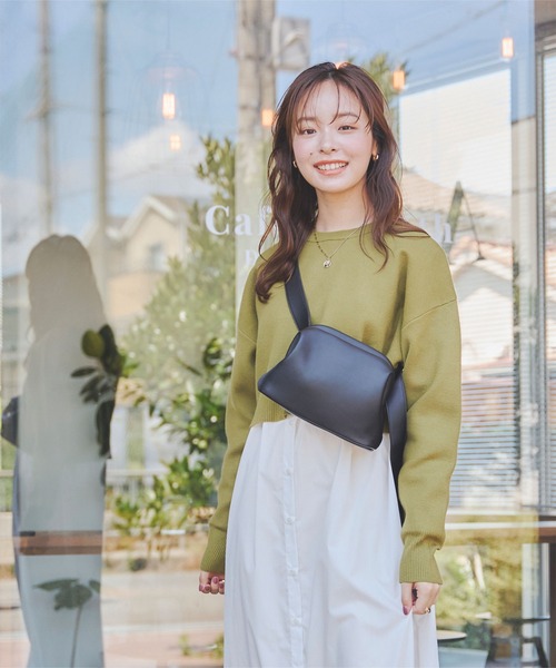 titivate（ティティベイト）の「がま口ショルダーバッグ（ショルダーバッグ・レディース・ブラック/ホワイト・FREE）」の11枚目の写真