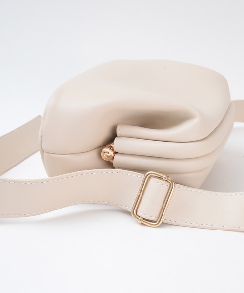 titivate（ティティベイト）の「がま口ショルダーバッグ（ショルダーバッグ・レディース・ブラック/ホワイト・FREE）」の14枚目の写真