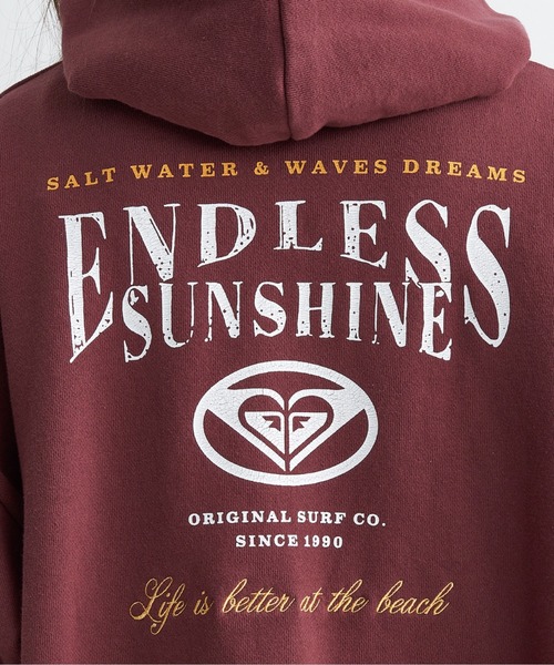 ROXY（ロキシー）の「【ZOZO別注アイテム】ENDLESS SUNSHINE ZIP/ロキシースウェットトレーナー（スウェット・レディース・ブラウン/ヘザーグレー/グレー・FREE）」の9枚目の写真