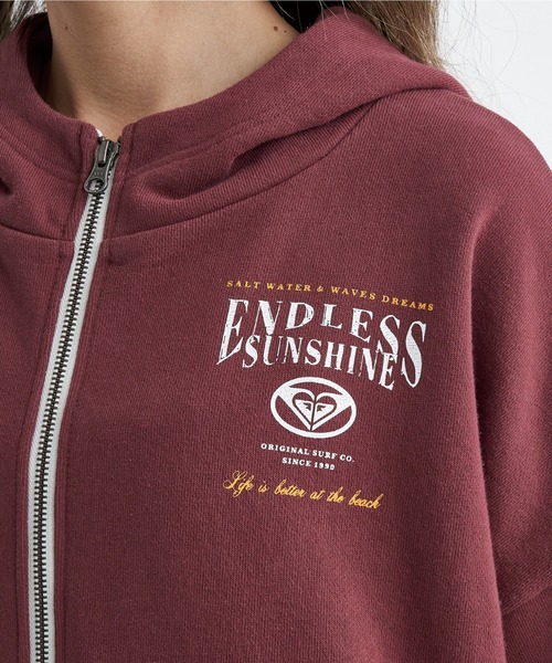 ROXY（ロキシー）の「【ZOZO別注アイテム】ENDLESS SUNSHINE ZIP/ロキシースウェットトレーナー（スウェット・レディース・ブラウン/ヘザーグレー/グレー・FREE）」の10枚目の写真