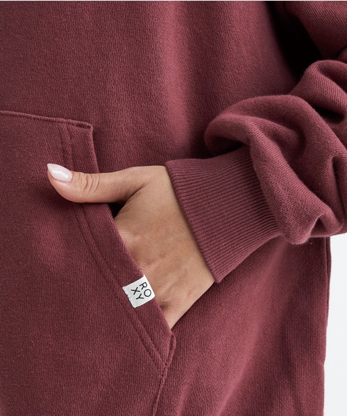 ROXY（ロキシー）の「【ZOZO別注アイテム】ENDLESS SUNSHINE ZIP/ロキシースウェットトレーナー（スウェット・レディース・ブラウン/ヘザーグレー/グレー・FREE）」の12枚目の写真