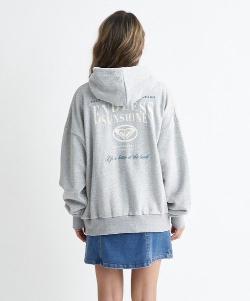 ROXY（ロキシー）の「【ZOZO別注アイテム】ENDLESS SUNSHINE ZIP/ロキシースウェットトレーナー（スウェット・レディース・ブラウン/ヘザーグレー/グレー・FREE）」の5枚目の写真