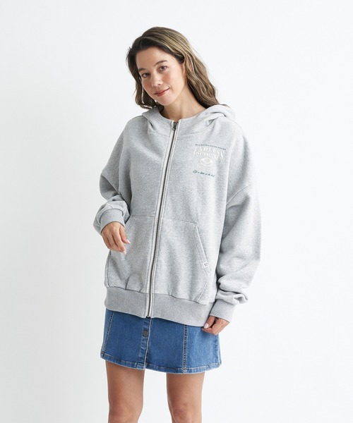 ROXY（ロキシー）の「【ZOZO別注アイテム】ENDLESS SUNSHINE ZIP/ロキシースウェットトレーナー（スウェット・レディース・ブラウン/ヘザーグレー/グレー・FREE）」の18枚目の写真