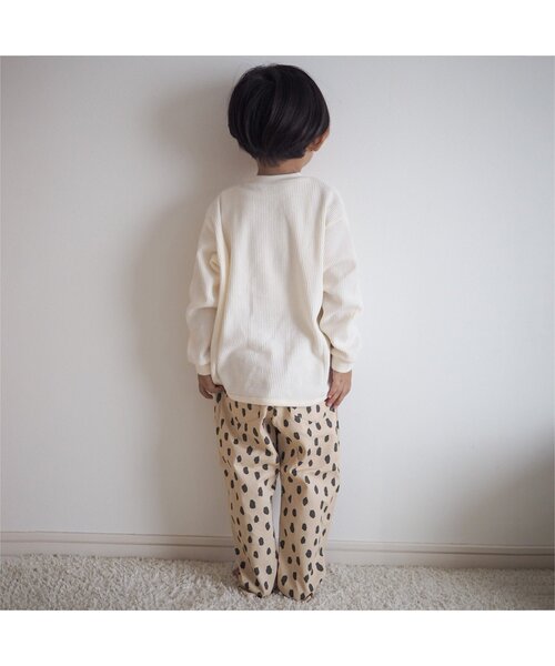 apres les cours（アプレレクール）の「バラエティシェフパンツ/7days Style pants（その他パンツ・キッズ・ブラウン/ストライプ/ベージュ/グリーン/ブルー・90/130/80/100/120/110）」の16枚目の写真