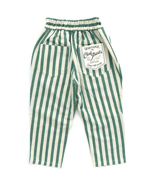 apres les cours（アプレレクール）の「バラエティシェフパンツ/7days Style pants（その他パンツ・キッズ・ブラウン/ストライプ/ベージュ/グリーン/ブルー・90/130/80/100/120/110）」の13枚目の写真