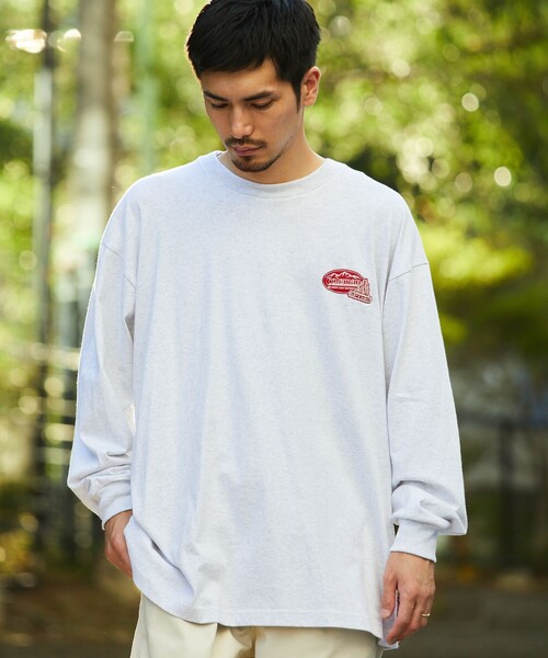 COLEMAN（コールマン）の「Coleman/コールマン 別注 ランタンアイコン バックプリント L/S TEE/ ロングスリーブ Tシャツ（Tシャツ/カットソー・メンズ・ダークブラウン/ホワイト/グレー/チャコールグレー・MEDIUM/LARGE）」の10枚目の写真