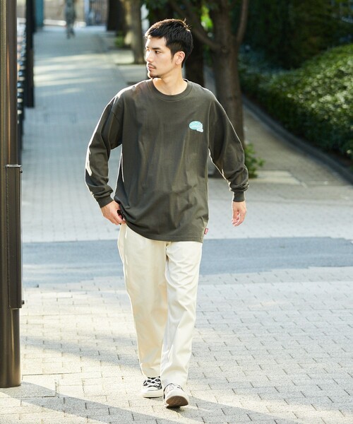 COLEMAN（コールマン）の「Coleman/コールマン 別注 ランタンアイコン バックプリント L/S TEE/ ロングスリーブ Tシャツ（Tシャツ/カットソー・メンズ・ダークブラウン/ホワイト/グレー/チャコールグレー・MEDIUM/LARGE）」の17枚目の写真