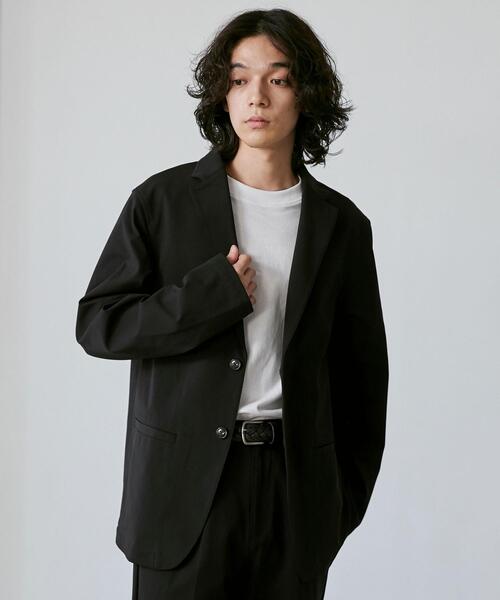 coen（コーエン）の「極楽FITテーラードジャケット（テーラードジャケット・メンズ・ブラック/ダークグレー・S/M/L/XL）」の3枚目の写真