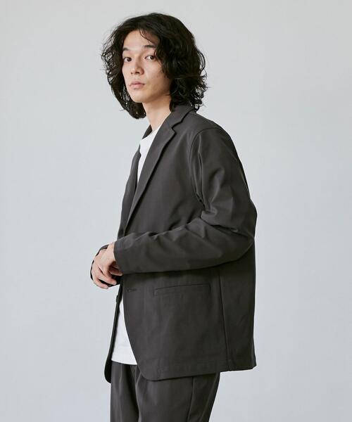 coen（コーエン）の「極楽FITテーラードジャケット（テーラードジャケット・メンズ・ブラック/ダークグレー・S/M/L/XL）」の14枚目の写真