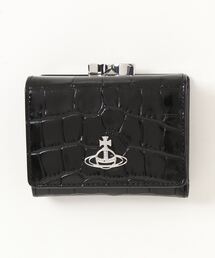51010018-L0039-PFCROCODILE SMALL FRAME WALLET