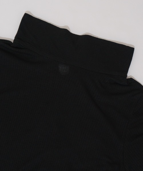 flower(フラワー)の「シアーリボンタートル(Tシャツ/カットソー・レディース・ブラック/アイボリー・FREE)」の8枚目の写真