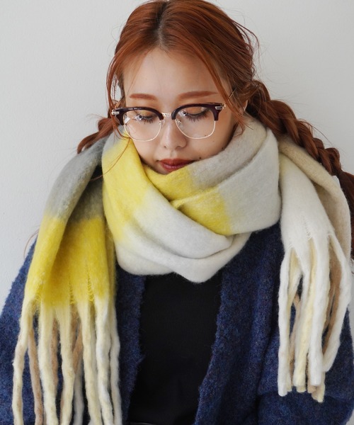 セール】【 Jelly moo / ジェリームー 】 ブロックチェック カラフル太