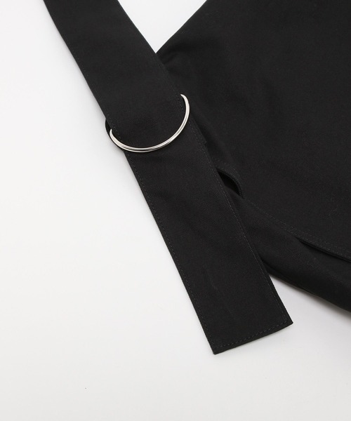 LAKOLE（ラコレ）の「キャンバスフラップショルダーバッグ / 976575（ショルダーバッグ・レディース・グレー/ブラック/ナチュラル・FREE）」の10枚目の写真