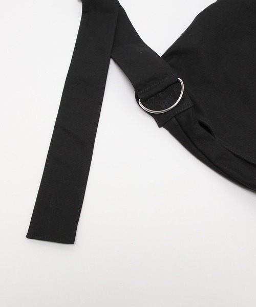 LAKOLE（ラコレ）の「キャンバスフラップショルダーバッグ / 976575（ショルダーバッグ・レディース・グレー/ブラック/ナチュラル・FREE）」の9枚目の写真