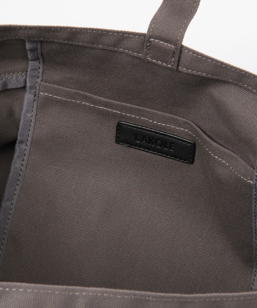 LAKOLE（ラコレ）の「キャンバスフラップショルダーバッグ / 976575（ショルダーバッグ・レディース・グレー/ブラック/ナチュラル・FREE）」の19枚目の写真