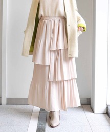 マルチWAY★プリーツティアードスカート