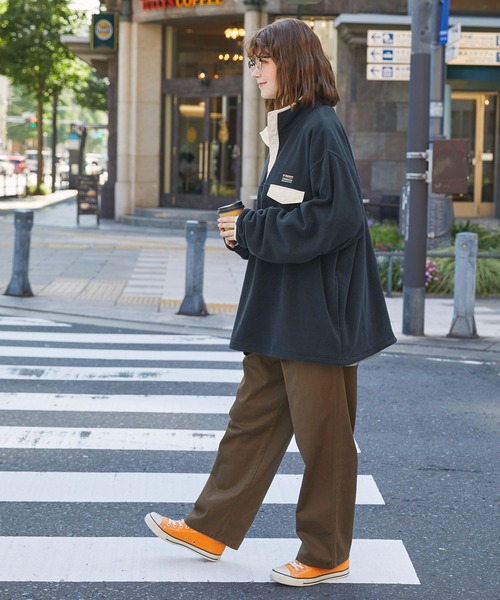 Archive フリース ジャケット スナップボタン ダブル ボア カバーオール ARCHIVE ISSEY MIYAKE MEN AW00\u0027sフリースジャケット ブランド古着