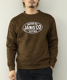 STYLEBLOCK（スタイルブロック）の「ニットフリース裏起毛プリントトレーナー(janis)（スウェット）」