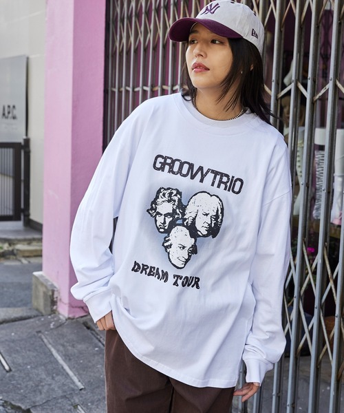 ZOZO限定】ビッグシルエット偉人バンドTシャツ（Tシャツ/カットソー