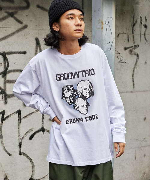 MONO-MART(モノマート)の「【ZOZO限定】ビッグシルエット偉人バンドTシャツ(Tシャツ/カットソー・メンズ・ホワイト/ブラック・L/M)」の10枚目の写真