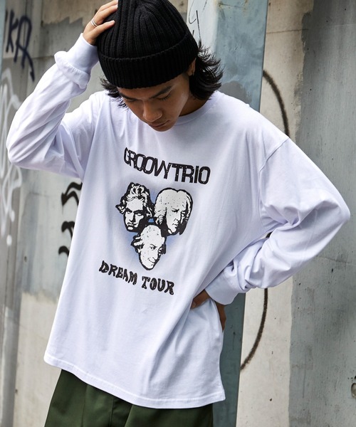 MONO-MART(モノマート)の「【ZOZO限定】ビッグシルエット偉人バンドTシャツ(Tシャツ/カットソー・メンズ・ホワイト/ブラック・L/M)」の11枚目の写真