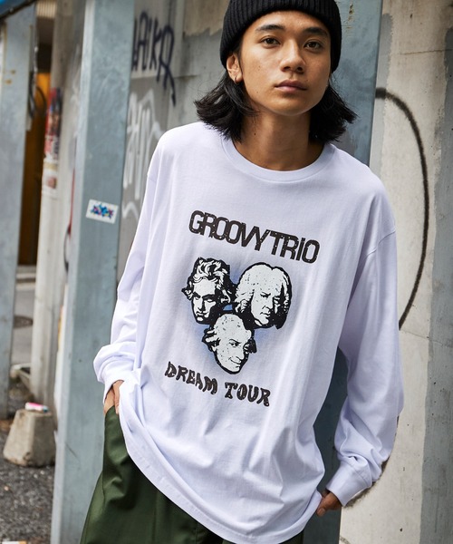 MONO-MART(モノマート)の「【ZOZO限定】ビッグシルエット偉人バンドTシャツ(Tシャツ/カットソー・メンズ・ホワイト/ブラック・L/M)」の12枚目の写真