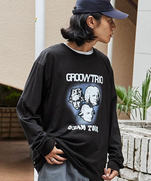 ZOZO限定】ビッグシルエット偉人バンドTシャツ（Tシャツ/カットソー