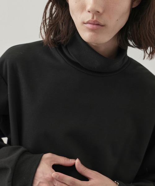 JUNRED（ジュンレッド）の「j.n.r.d/スムースタートルネックプルオーバー（Tシャツ/カットソー・メンズ・ホワイト/ブラック・L/LL/M）」の14枚目の写真