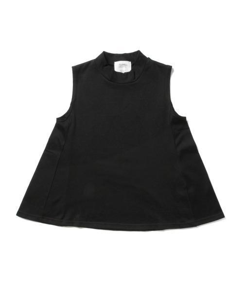 BEAMS LIGHTS Women's（ビームスライツ ウィメンズ）の「BEAMS LIGHTS / ハイネックフレア ノースリーブプルオーバー（Tシャツ/カットソー・レディース・ホワイト/グレー/ブラック・FREE）」の5枚目の写真