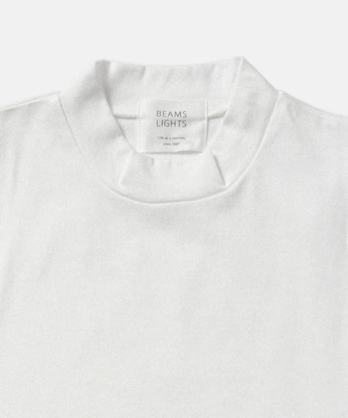 BEAMS LIGHTS Women's（ビームスライツ ウィメンズ）の「BEAMS LIGHTS / ハイネックフレア ノースリーブプルオーバー（Tシャツ/カットソー・レディース・ホワイト/グレー/ブラック・FREE）」の7枚目の写真