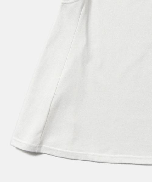 BEAMS LIGHTS Women's（ビームスライツ ウィメンズ）の「BEAMS LIGHTS / ハイネックフレア ノースリーブプルオーバー（Tシャツ/カットソー・レディース・ホワイト/グレー/ブラック・FREE）」の9枚目の写真