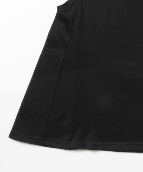 BEAMS LIGHTS Women's（ビームスライツ ウィメンズ）の「BEAMS LIGHTS / ハイネックフレア ノースリーブプルオーバー（Tシャツ/カットソー・レディース・ホワイト/グレー/ブラック・FREE）」の15枚目の写真