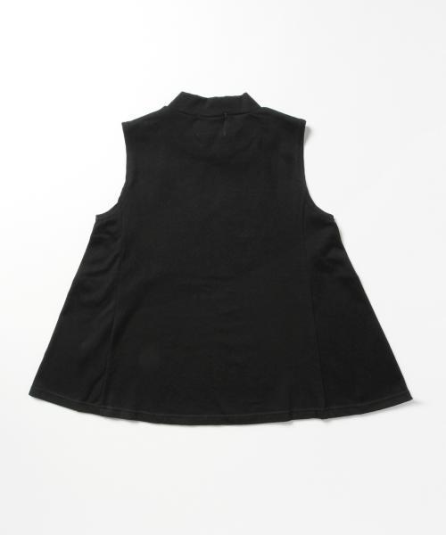 BEAMS LIGHTS Women's（ビームスライツ ウィメンズ）の「BEAMS LIGHTS / ハイネックフレア ノースリーブプルオーバー（Tシャツ/カットソー・レディース・ホワイト/グレー/ブラック・FREE）」の16枚目の写真