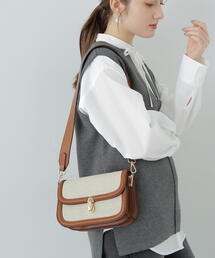 N.（N. Natural Beauty Basic） | トリミングフラップショルダーバッグ(ビジネスバッグ)