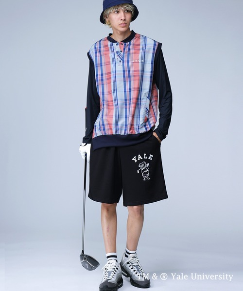 antiqua（アンティカ）の「YALE ロゴハーフパンツ（その他パンツ・レディース・ネイビー/オフホワイト/ブラック・M/S/L）」の17枚目の写真