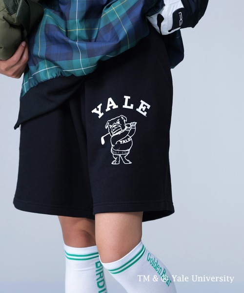 antiqua（アンティカ）の「YALE ロゴハーフパンツ（その他パンツ・レディース・ネイビー/オフホワイト/ブラック・M/S/L）」の14枚目の写真