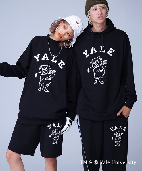 antiqua（アンティカ）の「YALE ロゴハーフパンツ（その他パンツ・レディース・ネイビー/オフホワイト/ブラック・M/S/L）」の13枚目の写真