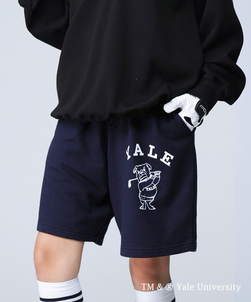 antiqua（アンティカ）の「YALE ロゴハーフパンツ（その他パンツ・レディース・ネイビー/オフホワイト/ブラック・M/S/L）」の19枚目の写真