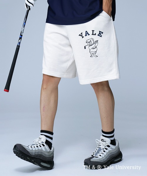 antiqua（アンティカ）の「YALE ロゴハーフパンツ（その他パンツ・レディース・ネイビー/オフホワイト/ブラック・M/S/L）」の7枚目の写真