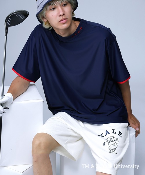 antiqua（アンティカ）の「YALE ロゴハーフパンツ（その他パンツ・レディース・ネイビー/オフホワイト/ブラック・M/S/L）」の8枚目の写真